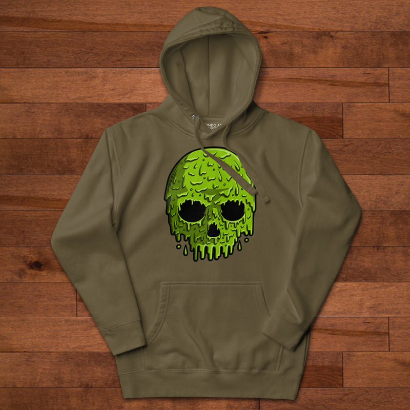 Toxic Ooze: Green Skull