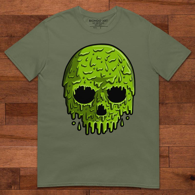Toxic Ooze: Green Skull