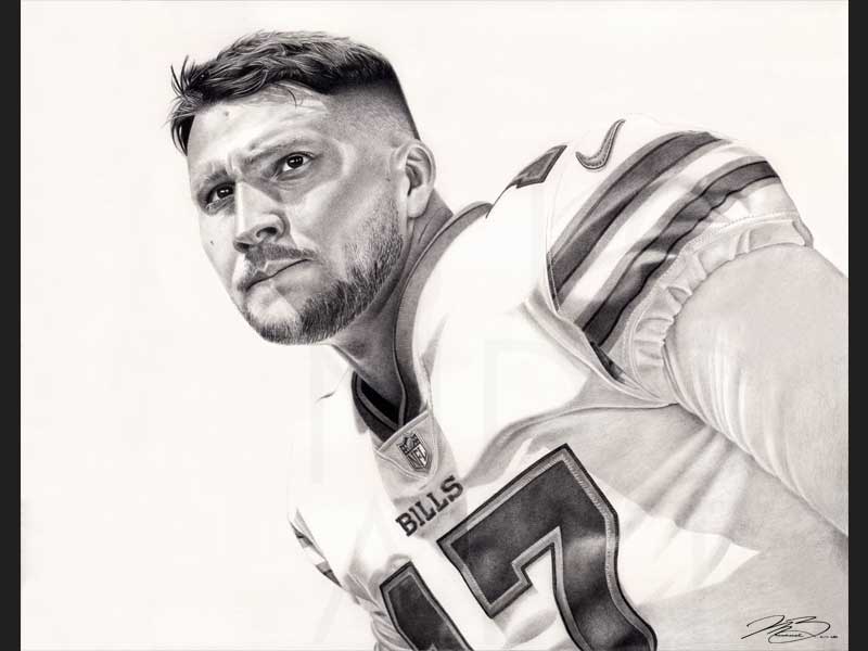 Josh Allen Portrait