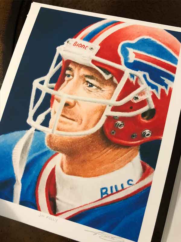 Jim Kelly Portrait