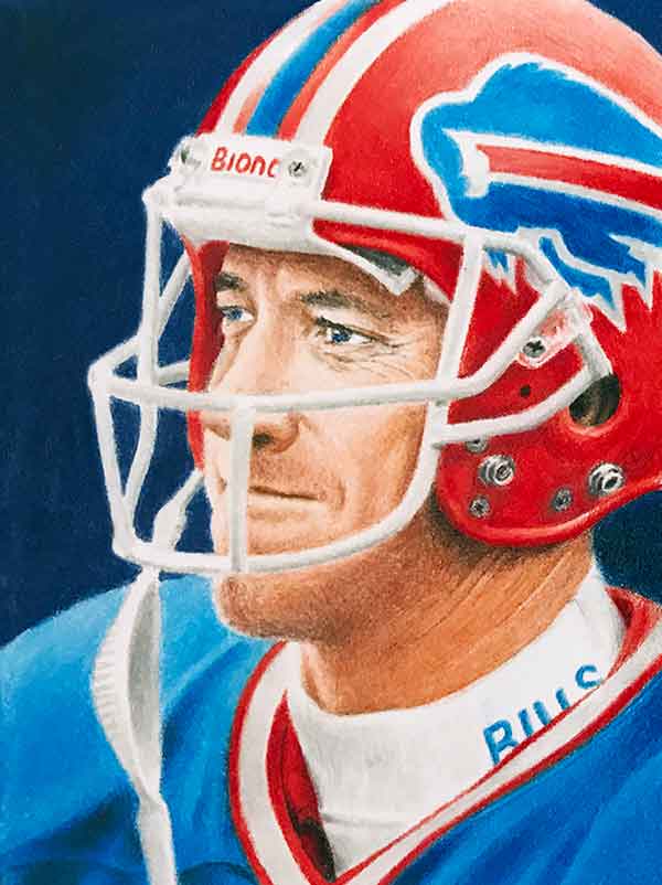 Jim Kelly Portrait