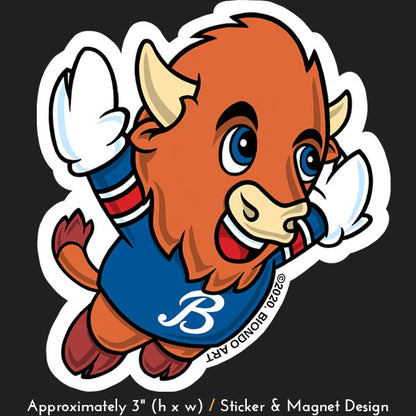 Stickers & Magnets: Let's Go Buffalo