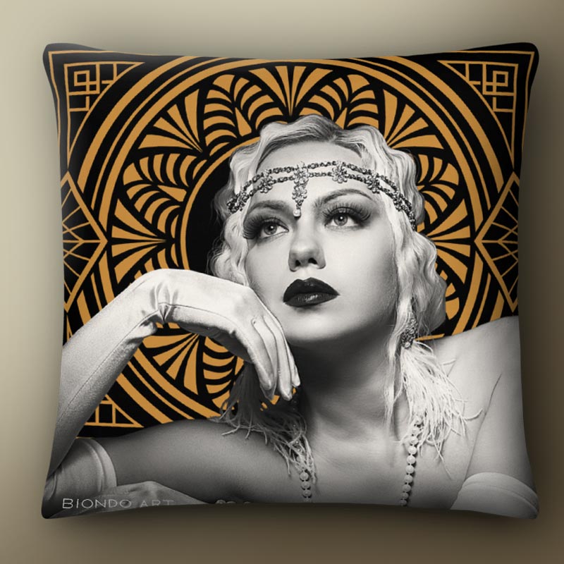 Golden Girl Pillow