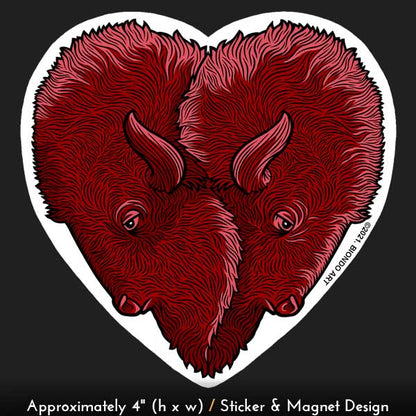 Stickers & Magnets: Buffalove