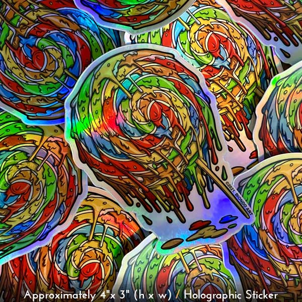 Stickers & Magnets: Dripping Candy