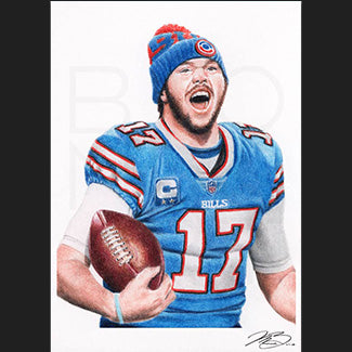 Josh Allen: Blue Jersey