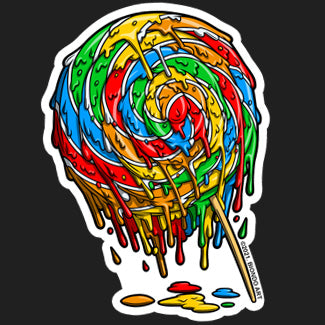 Stickers & Magnets: Dripping Candy